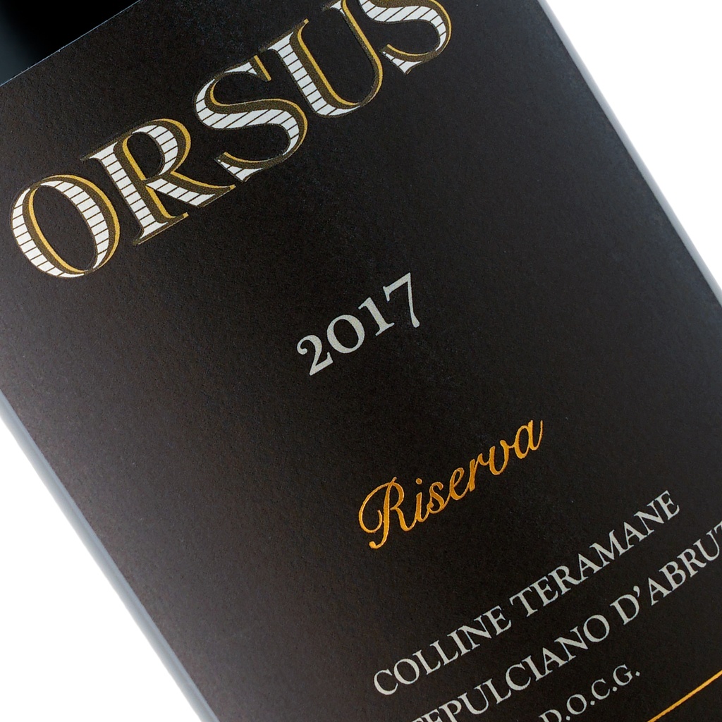 [ORRV] Montepulciano Riserva "Orsus" 2019